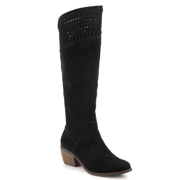 lucky knee high boots